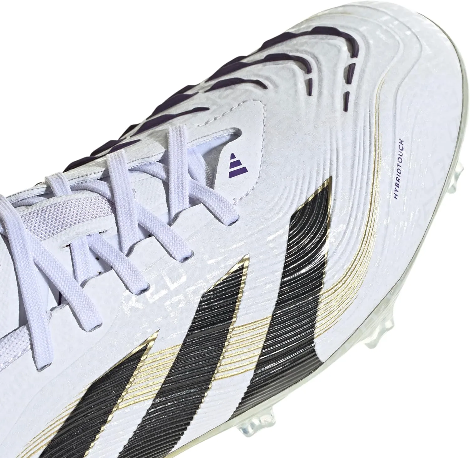 adidas Predator Pro Firm Ground Soccer Shoes - Unisex Goal Scoring Shoes with Grippy Rubber Fins for Ultimate Ball Control