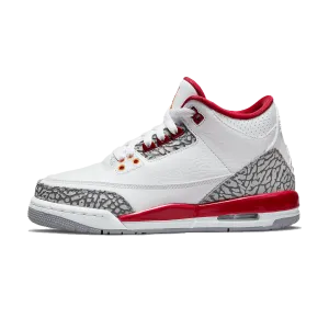 Air Jordan 3 Retro GS 'Cardinal Red'