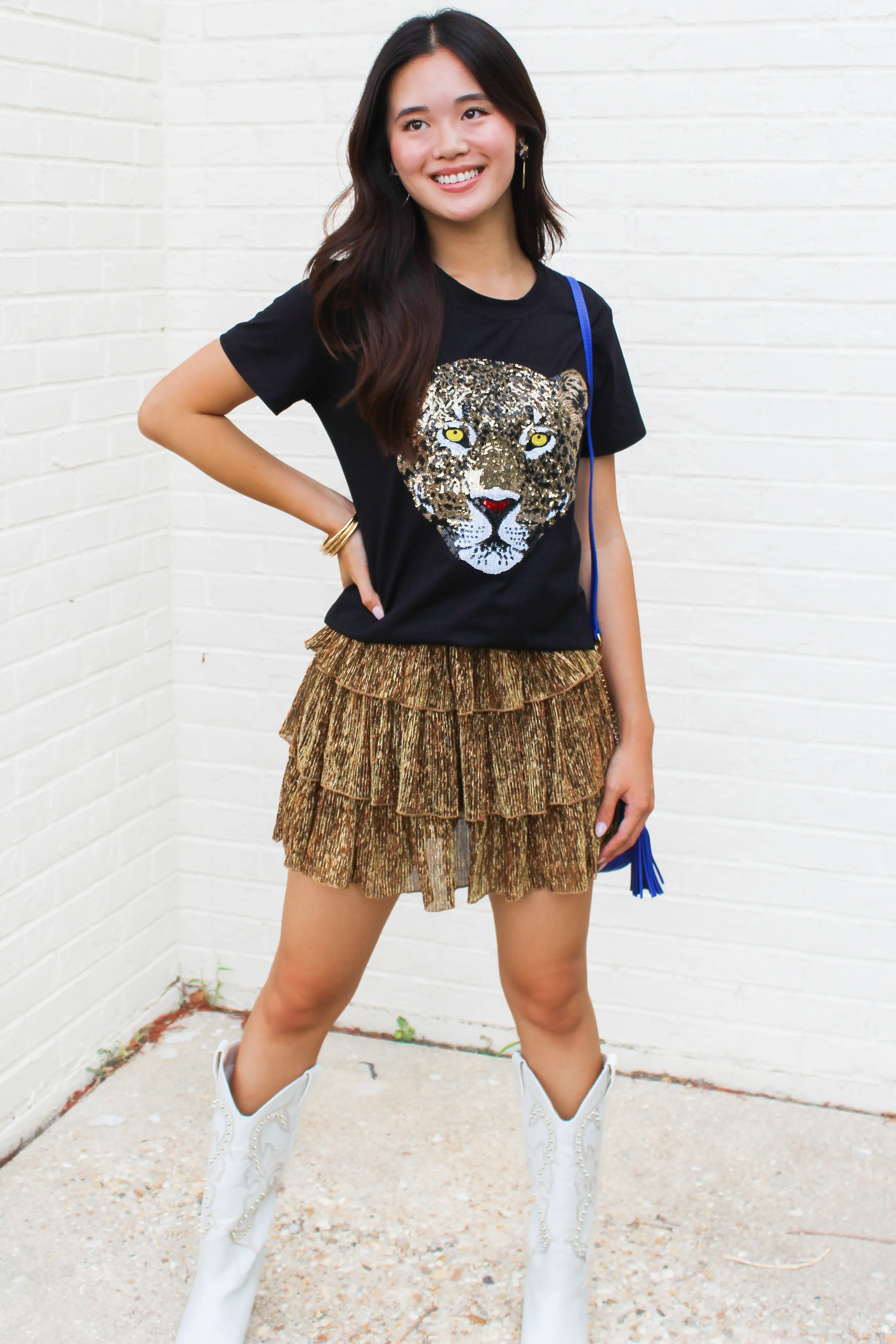 All for the Jags Tee in Black by Sparkle City
