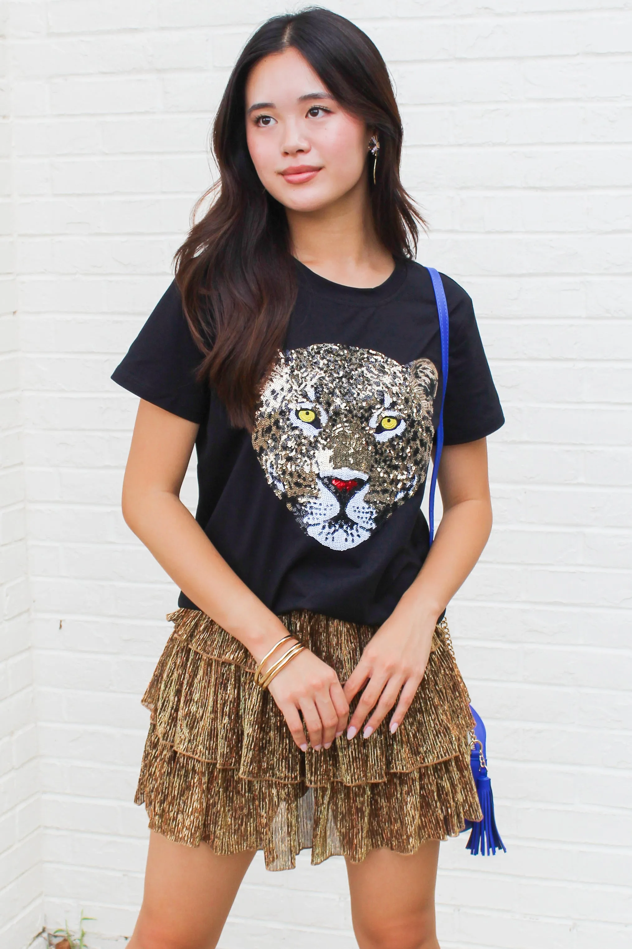 All for the Jags Tee in Black by Sparkle City