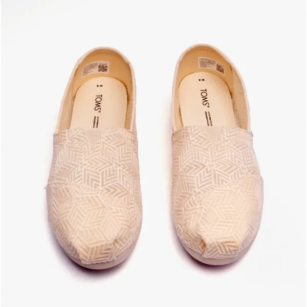 ALPARGATA Ladies Geo Mosaic  Espadrille Natural