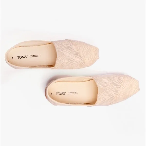 ALPARGATA Ladies Geo Mosaic  Espadrille Natural