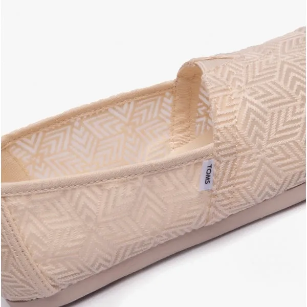 ALPARGATA Ladies Geo Mosaic  Espadrille Natural