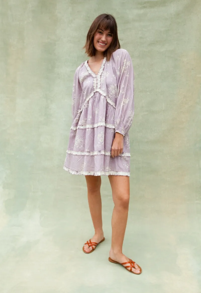 Aly Dress in Lilac