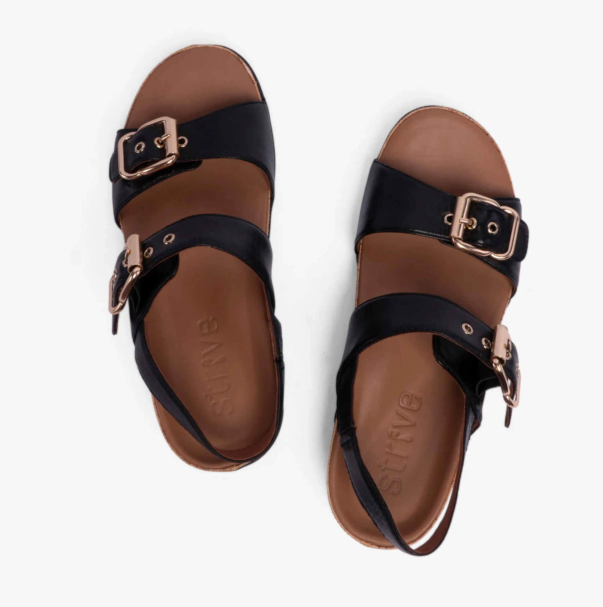 AMALFI Womens Sandals Black