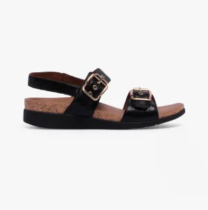 AMALFI Womens Sandals Black