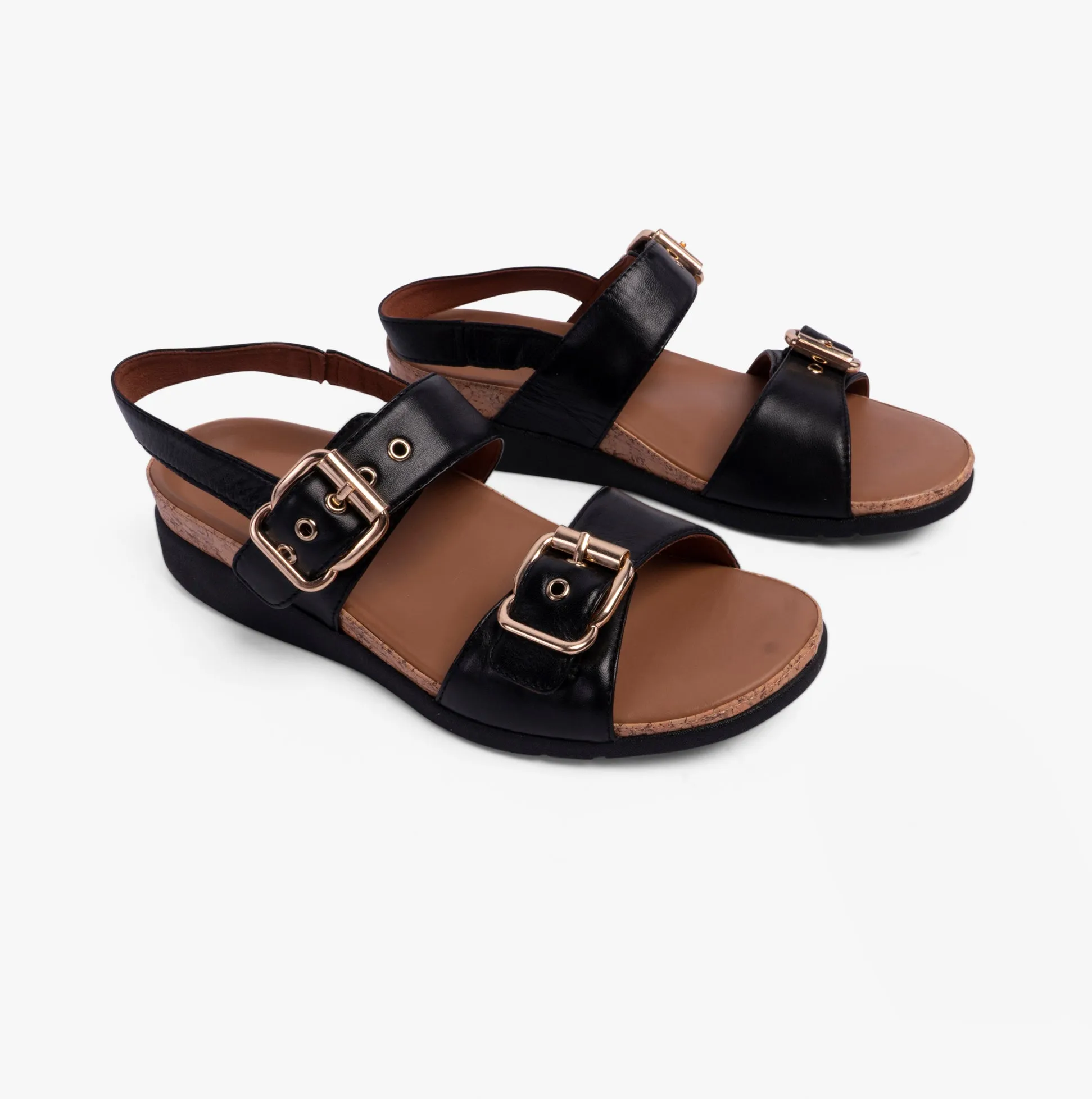 AMALFI Womens Sandals Black