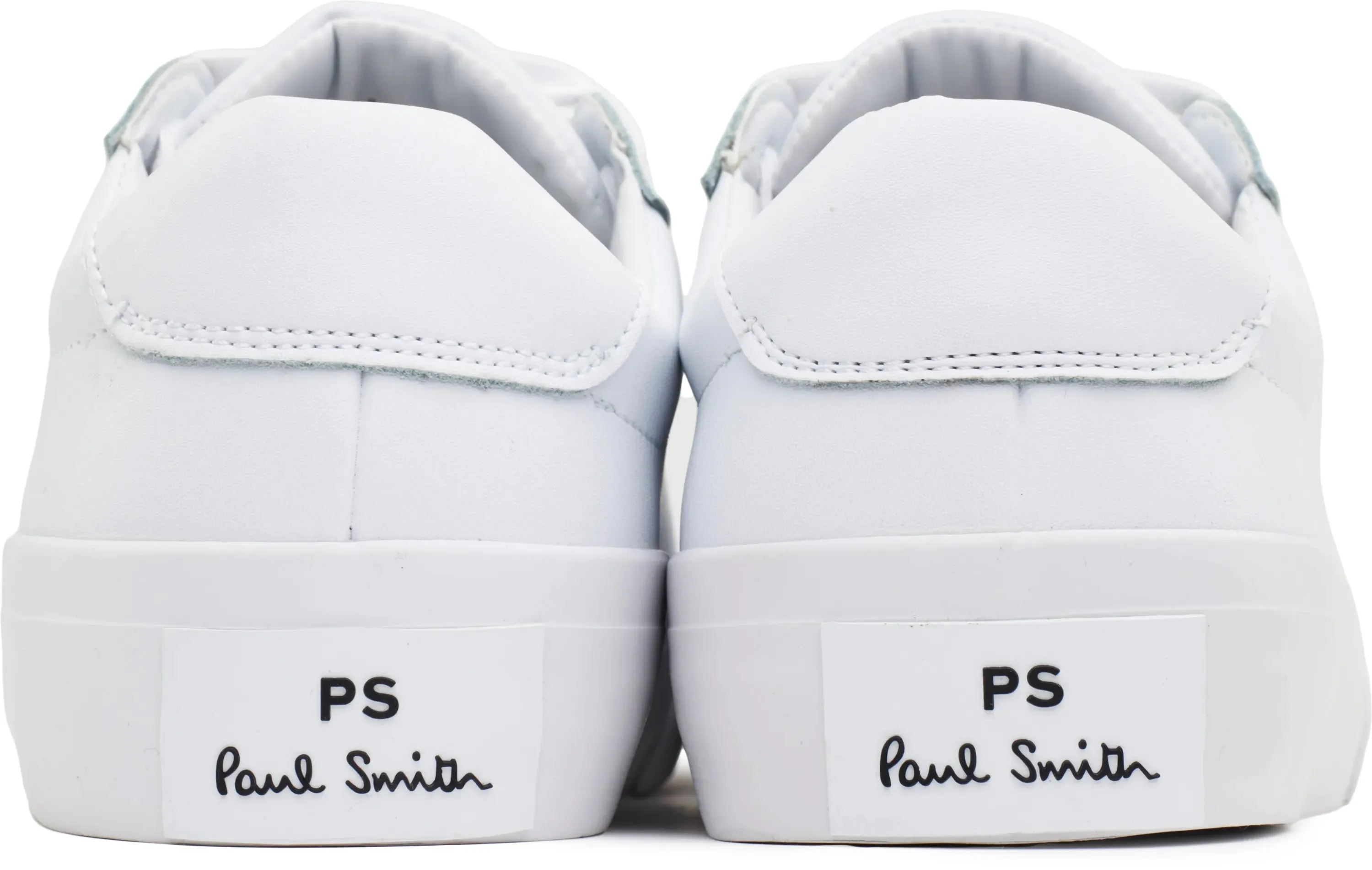 Amos Leather Trainers - White