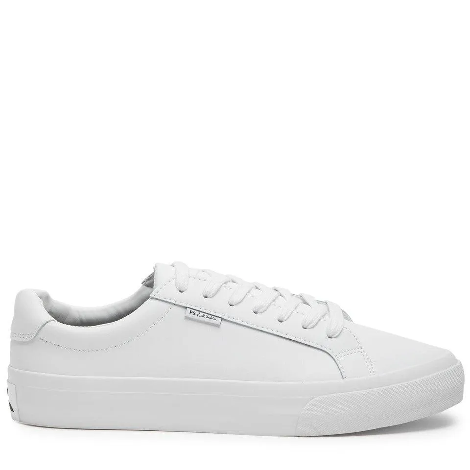 Amos Leather Trainers - White