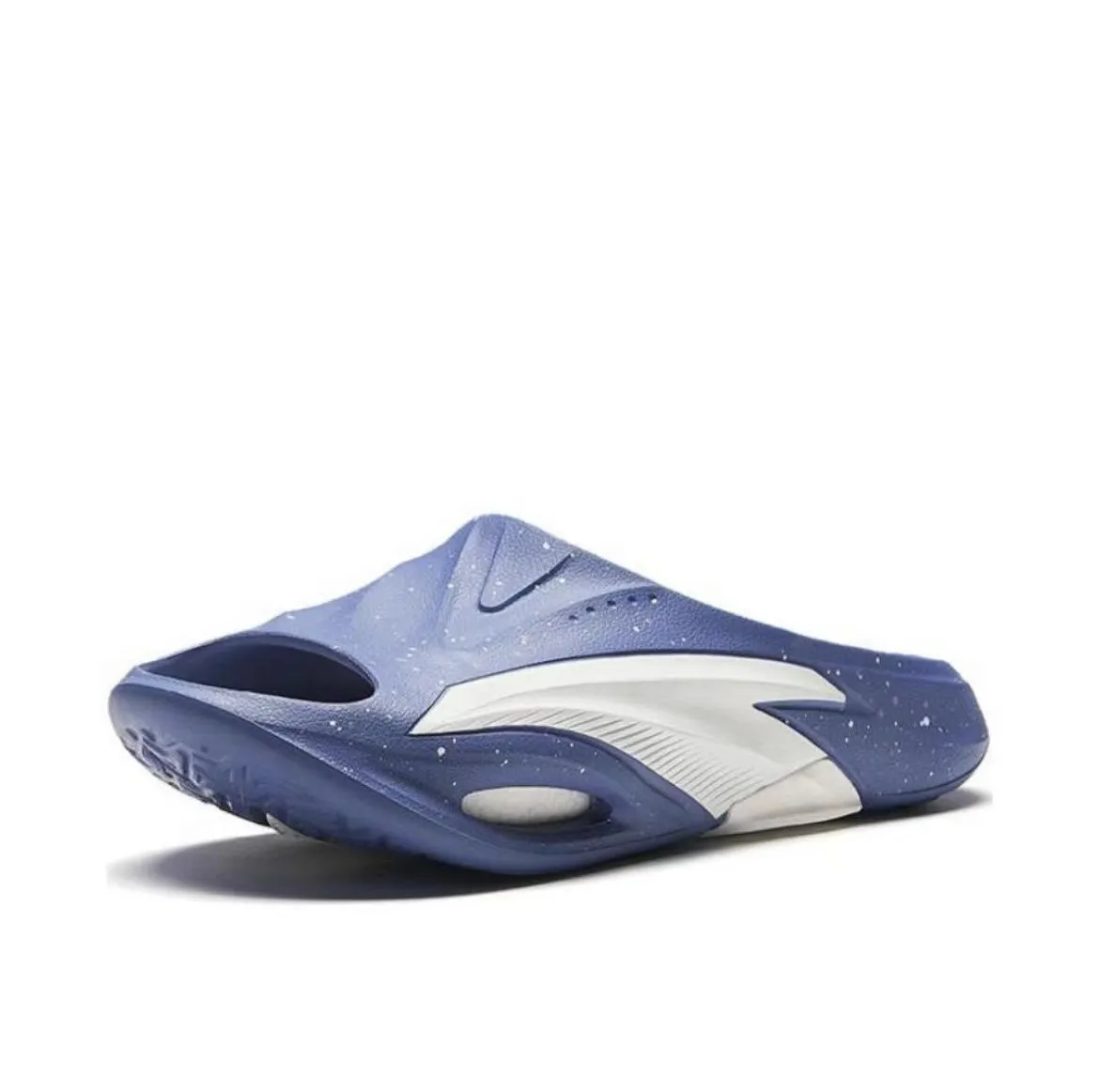 Anta Nitrogen Bubble Leisure Sports Recovery Slippers - Blue/White