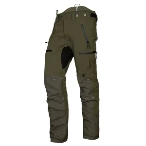 AT4060 Breatheflex Pro Chainsaw Trousers Design A Class 1 - Olive