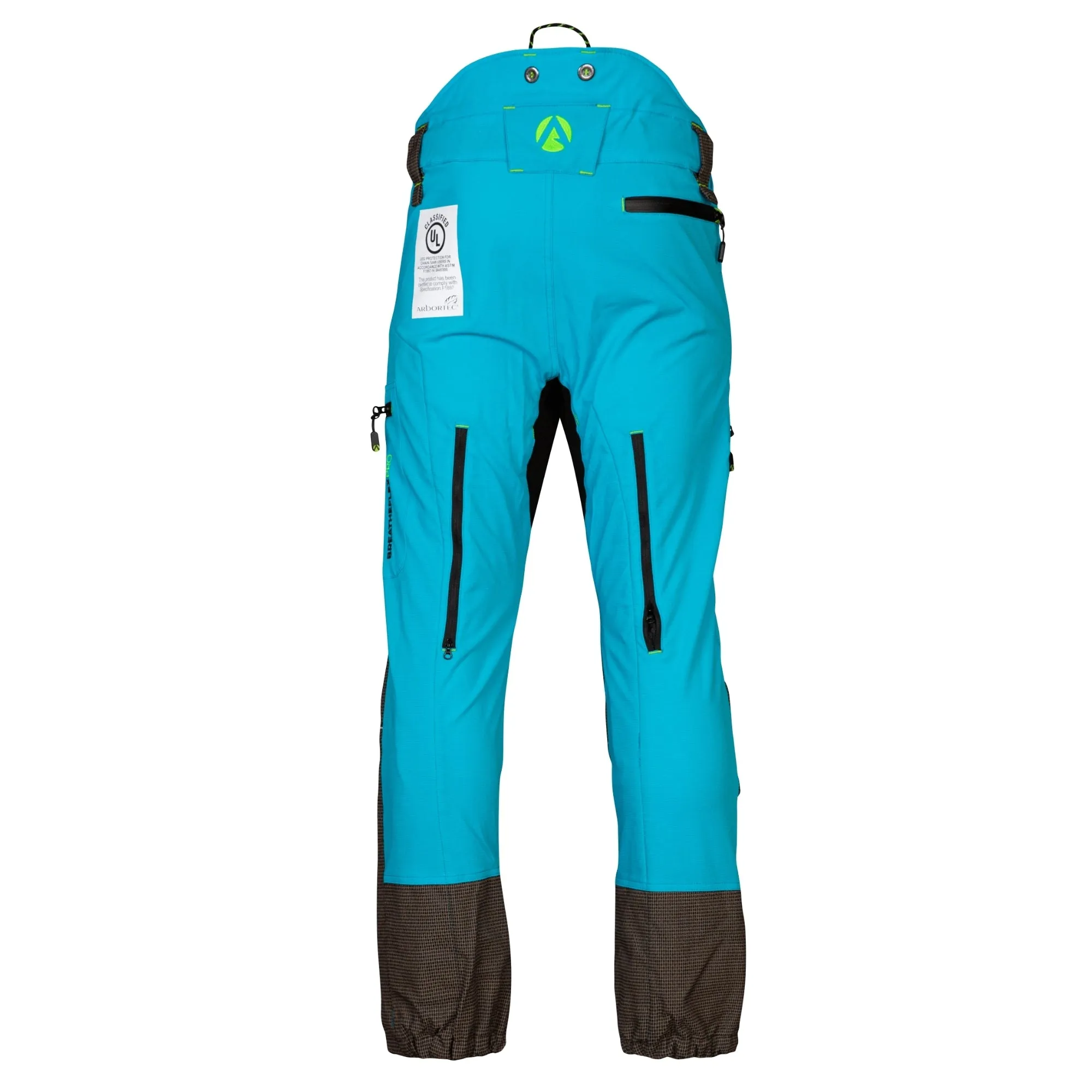 AT4060(US) Breatheflex Pro Chainsaw Pants UL Rated - Aqua