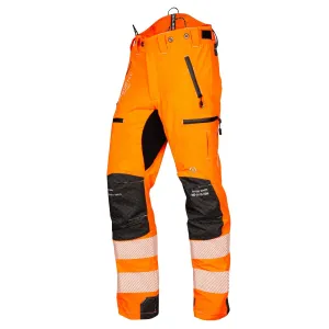 AT4060(US) Breatheflex Pro Chainsaw Pants UL Rated - Hi-Viz Orange