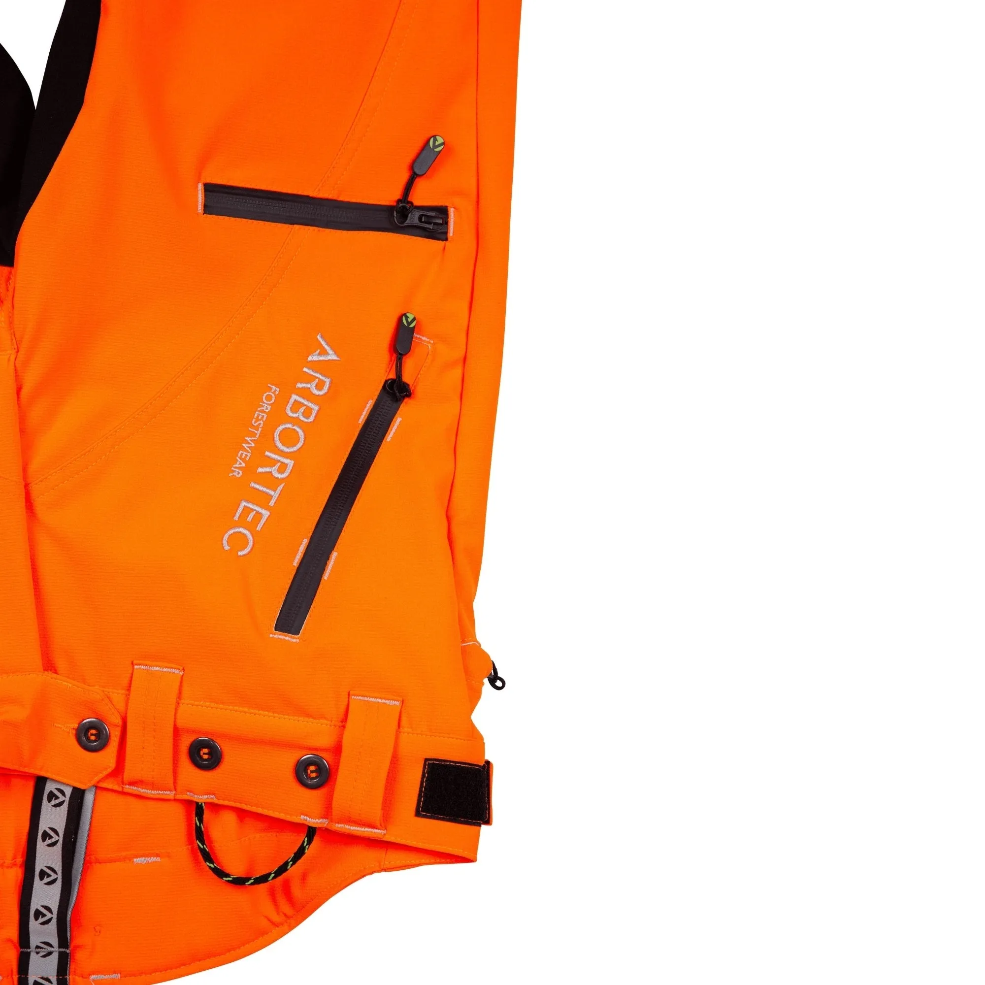 AT4060(US) Breatheflex Pro Chainsaw Pants UL Rated - Hi-Viz Orange