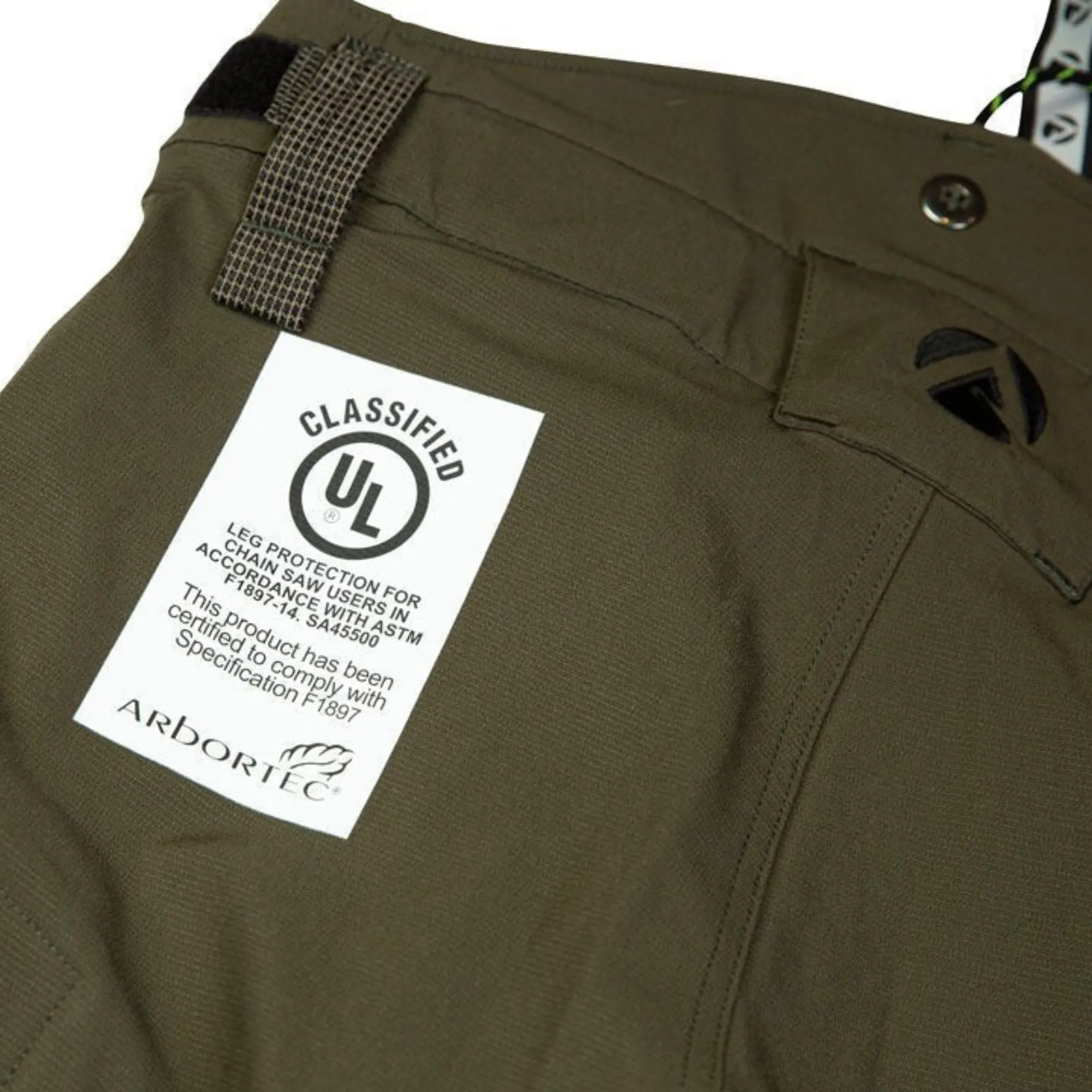 AT4060(US) Breatheflex Pro Chainsaw Trousers UL Rated - Olive