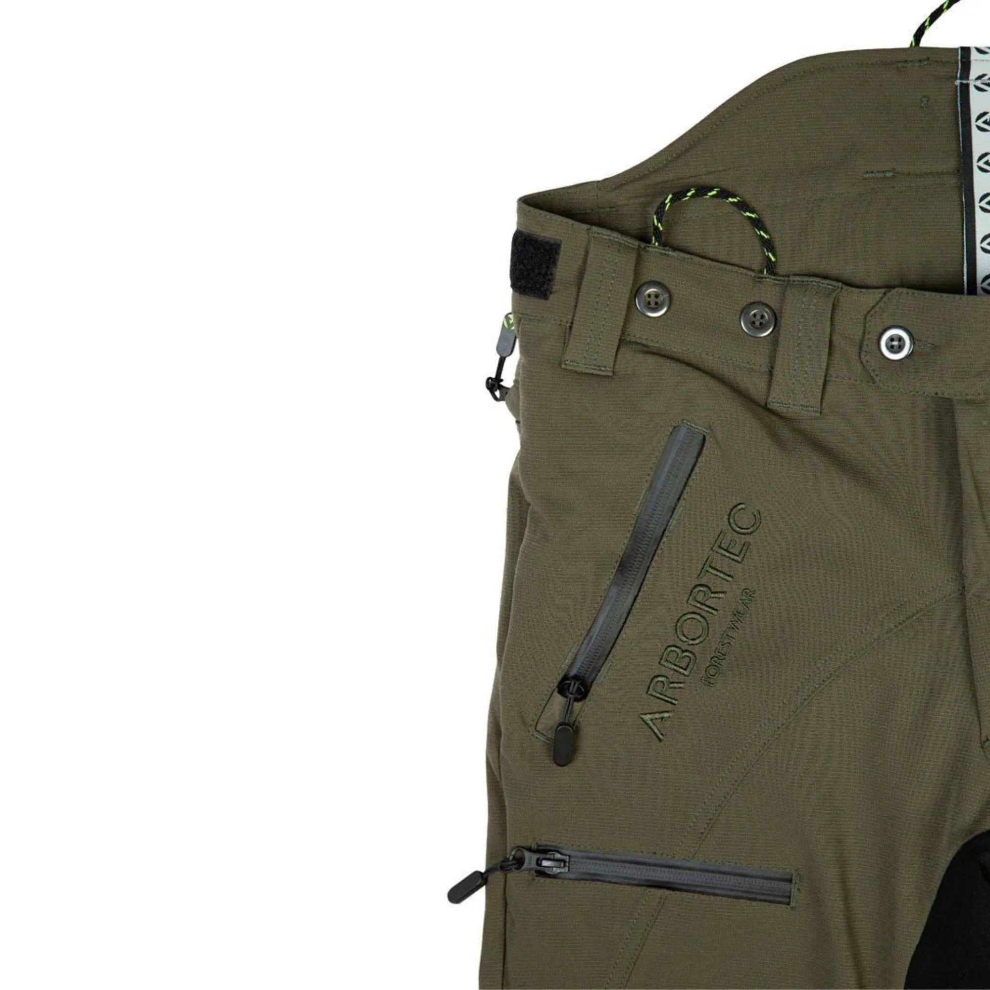 AT4060(US) Breatheflex Pro Chainsaw Trousers UL Rated - Olive