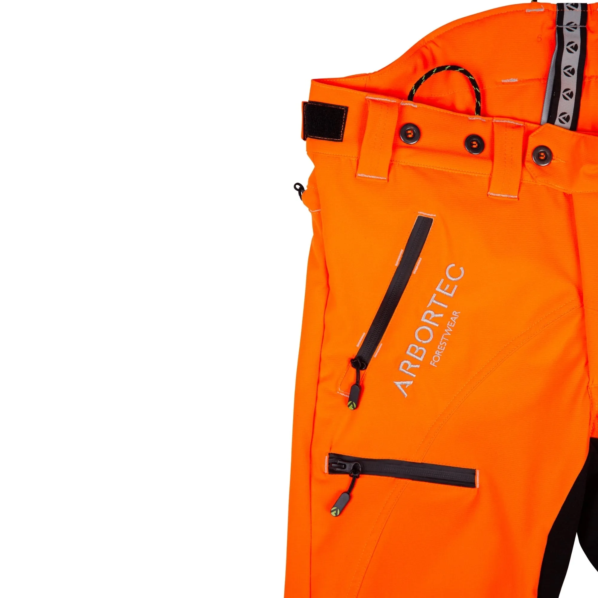 ATHV4060 Breatheflex Pro Chainsaw Trousers Design A Class 1 - Hi-Vis Orange