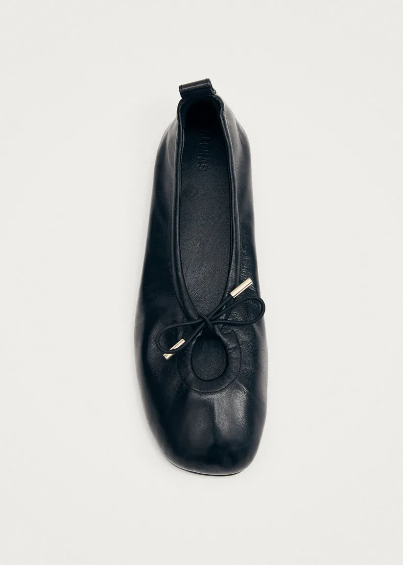 Ballerines en cuir avec boucle Rosalind