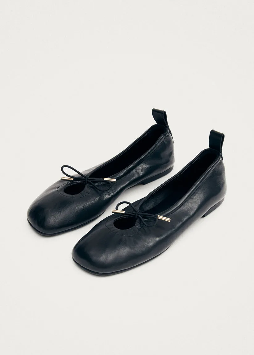 Ballerines en cuir avec boucle Rosalind