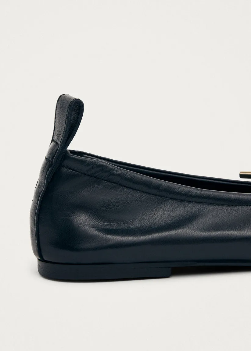 Ballerines en cuir avec boucle Rosalind