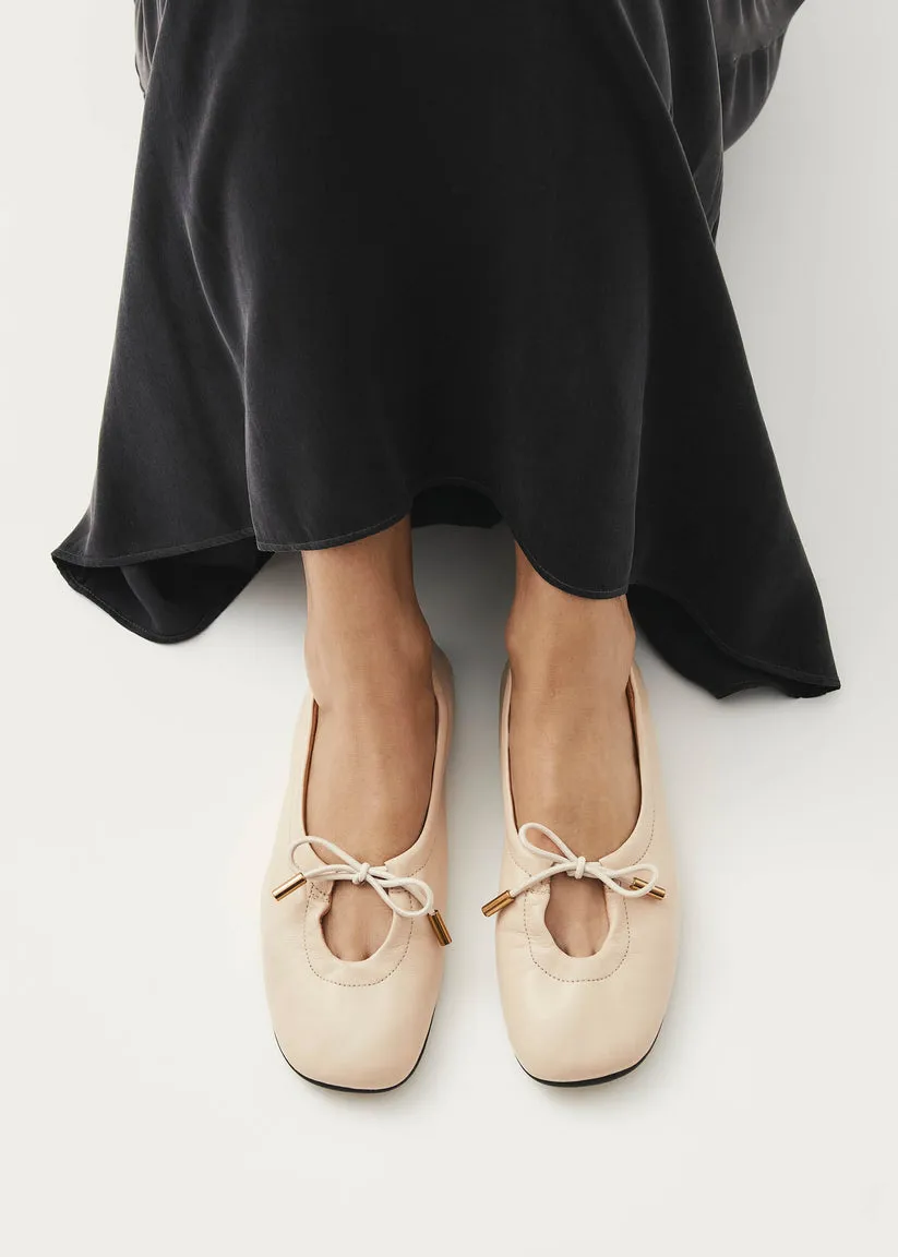 Ballerines en cuir avec boucle Rosalind
