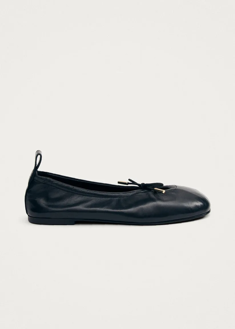 Ballerines en cuir avec boucle Rosalind