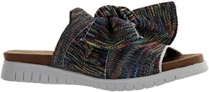 Bernie Mev NY Women's Freesia Slide Sandal - Rainbow/Cream