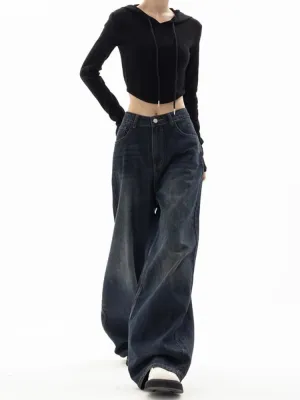 Black Alt Harajuku Baggy Denim Pants