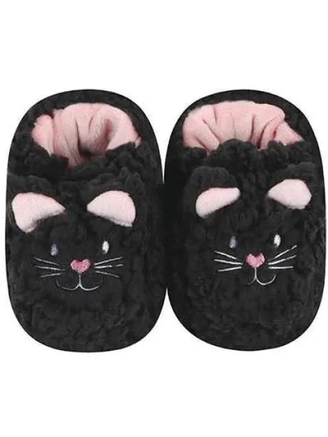 Booties Black Cat Sherpa Toddlers T-Boot bcat