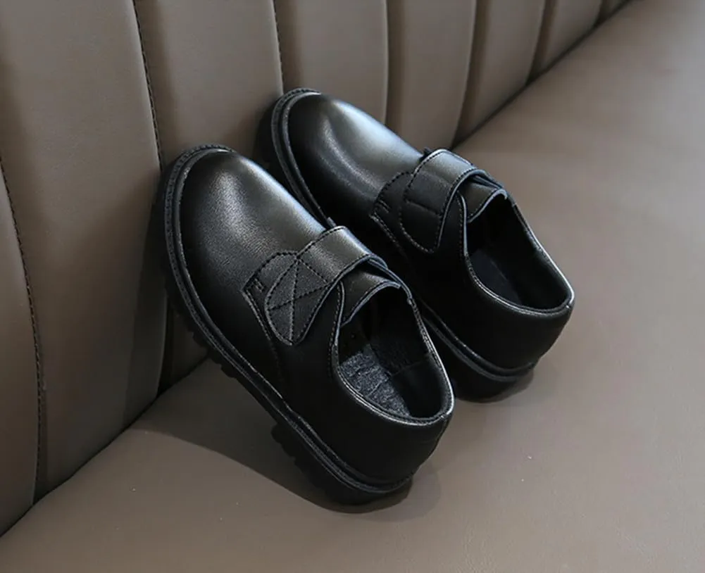 Boys' Classic Lace-Up Oxford Dress Shoes for School, Church, Wedding, Performance