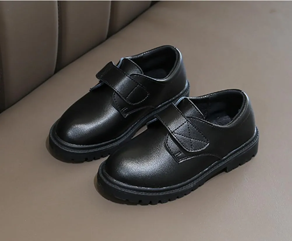 Boys' Classic Lace-Up Oxford Dress Shoes for School, Church, Wedding, Performance