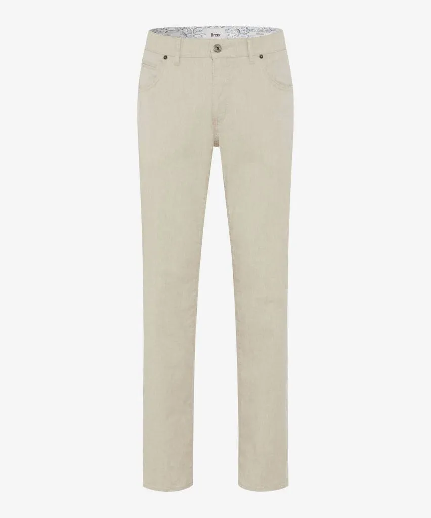 Brax Hi-Flex Lino Jean Sand
