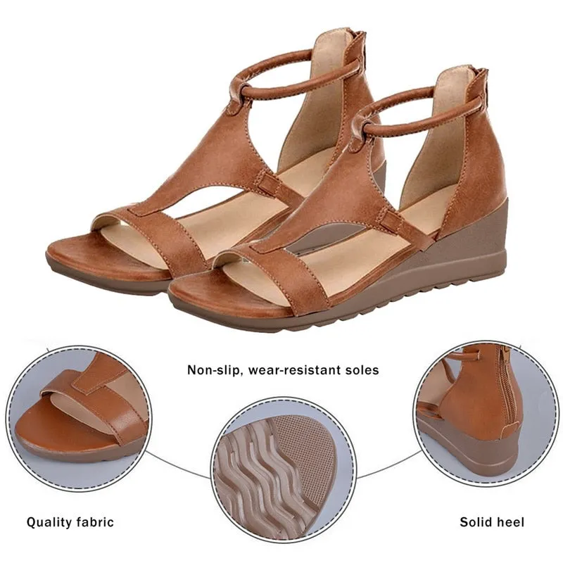 Classic Women Mid Heel Wedges