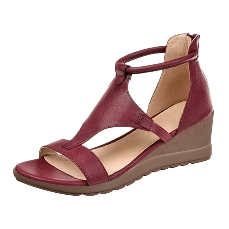 Classic Women Mid Heel Wedges