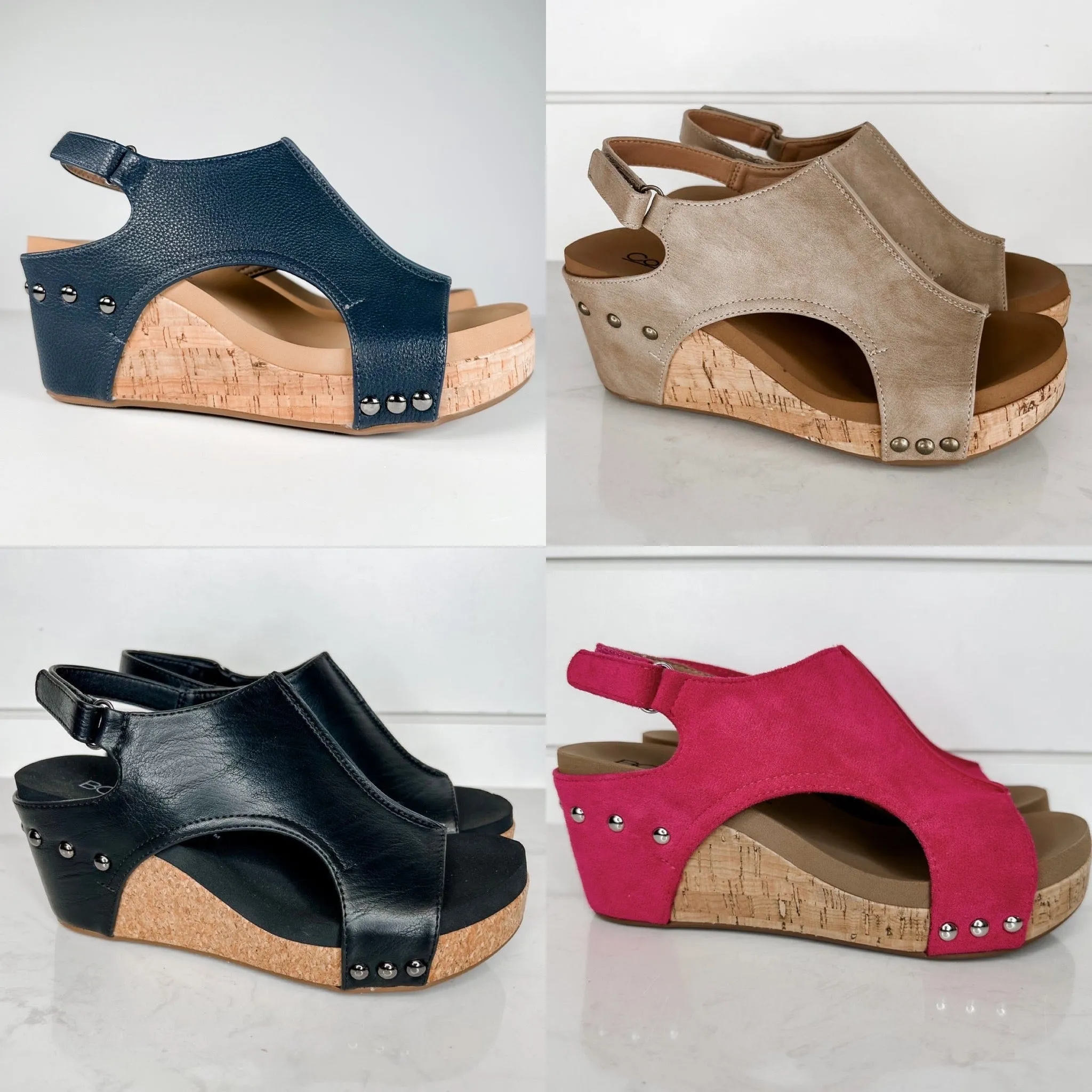 Corky Talking to You Wedges - 10 colors!