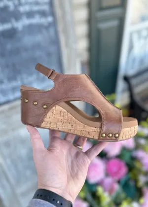 Corkys Carley Wedges - Tobacco