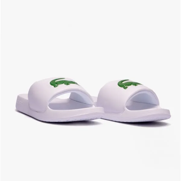 CROCO Ladies Logo Sliders White/Green