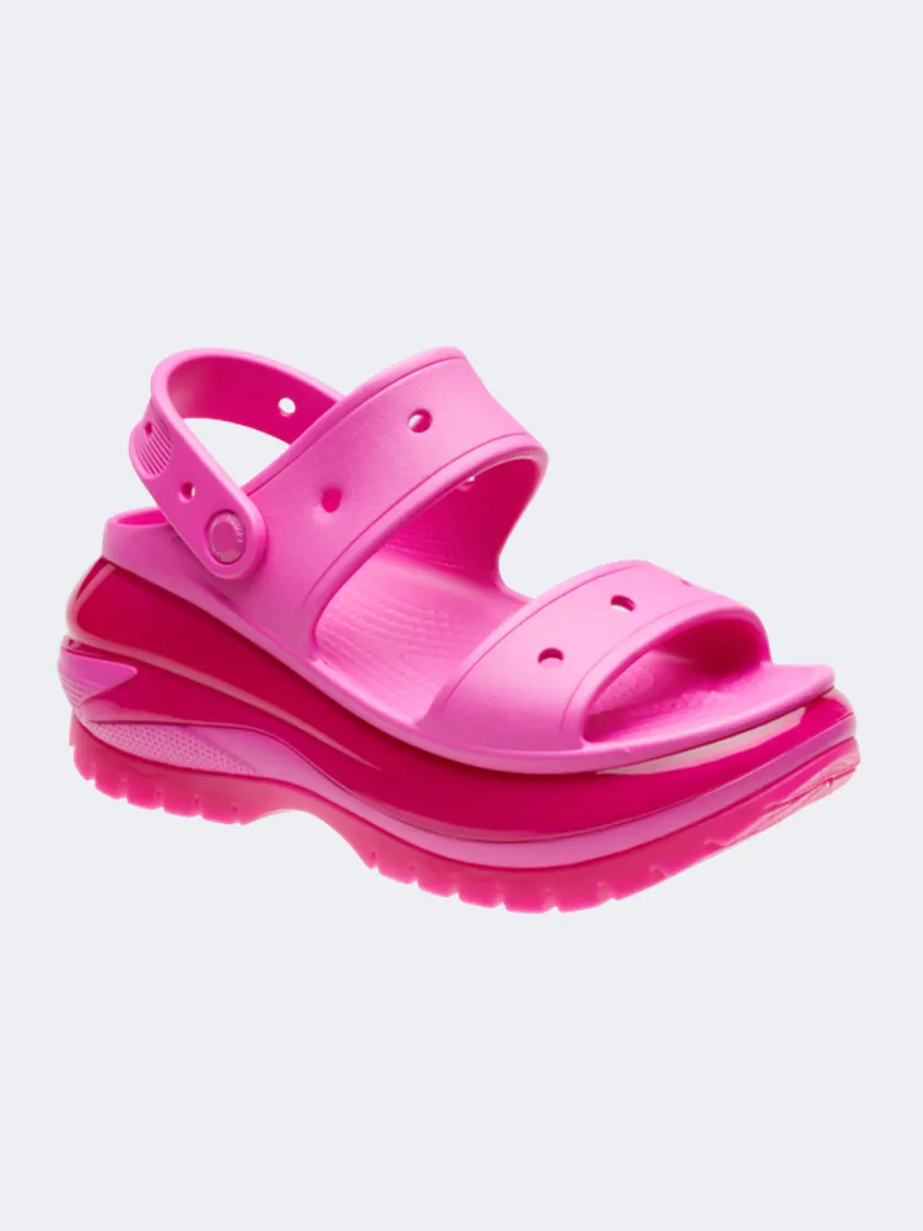 Crocs Classic Mega Crush Women Lifestyle Slippers Fuchsia