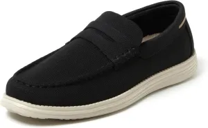 Dearfoams Men's Rollins Slip on Shoe Comfortable Lightweight Machine Washable with Arch Support Loafer