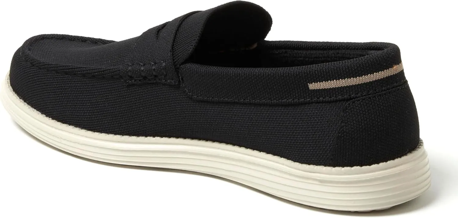 Dearfoams Men's Rollins Slip on Shoe Comfortable Lightweight Machine Washable with Arch Support Loafer