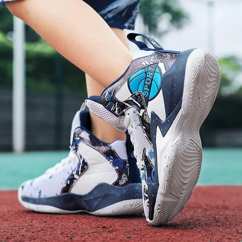 DHOVOR Womens Basketball Shoes Girls Fashion Basketball Sneakers Non Slip Basketball Trainers Sport Shoes for Womens Outdoor and Indoor