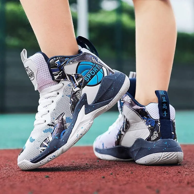 DHOVOR Womens Basketball Shoes Girls Fashion Basketball Sneakers Non Slip Basketball Trainers Sport Shoes for Womens Outdoor and Indoor