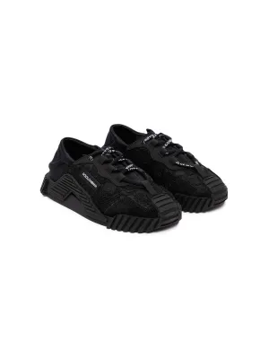 DOLCE & GABBANA KIDS Low-top sneakers Black