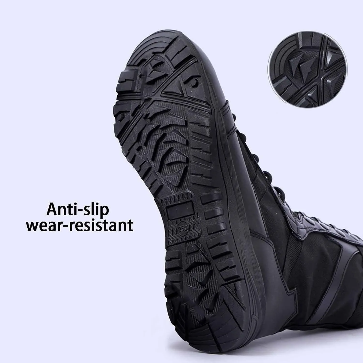 Durable Army Combat Boots, Men's Waterproof Hiking Work Boots Men's military tactical boots Lightweight work boots for men breathable jungle Desert Boots
