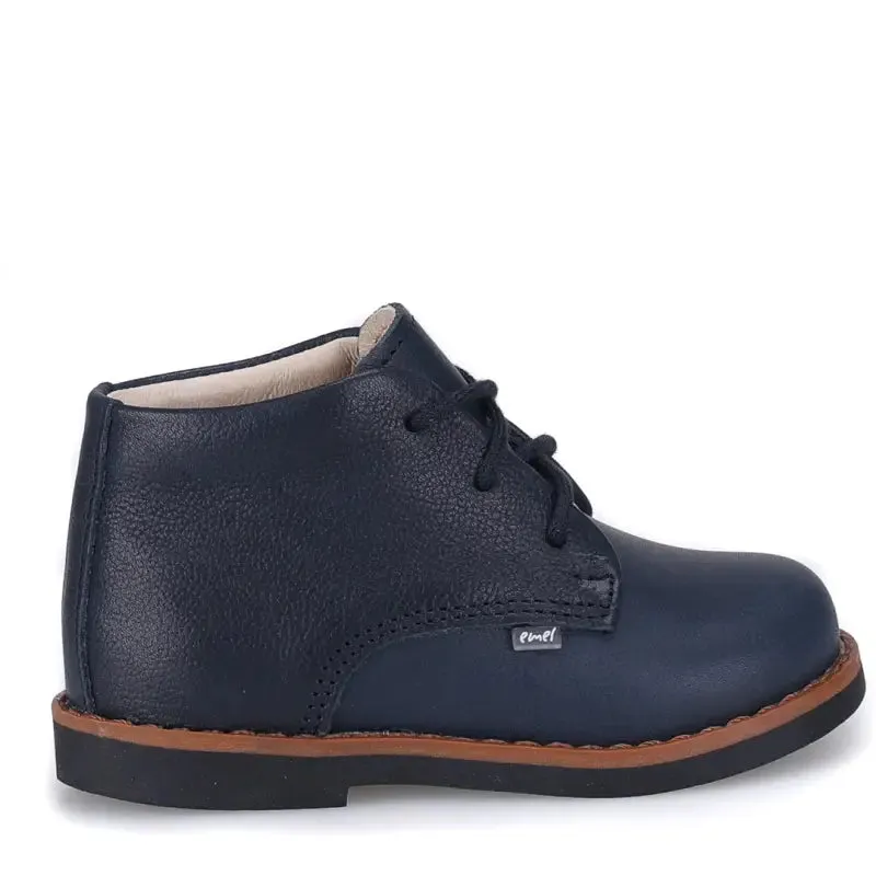 Emel Navy Pebbled Toddler Bootie E2412