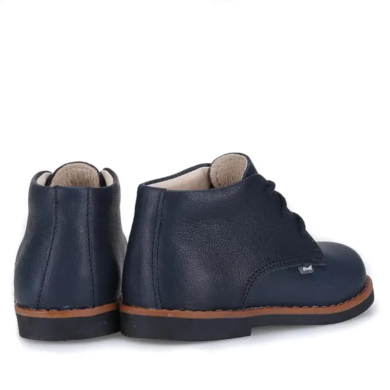 Emel Navy Pebbled Toddler Bootie E2412