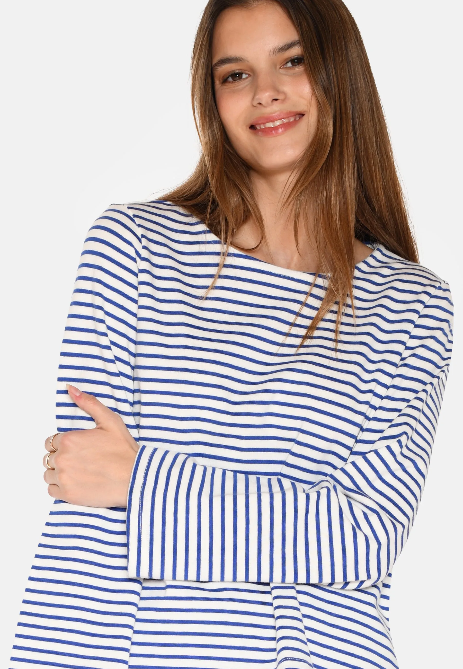 Estella long sleeved t-shirt 4272 - Nebulas Blue
