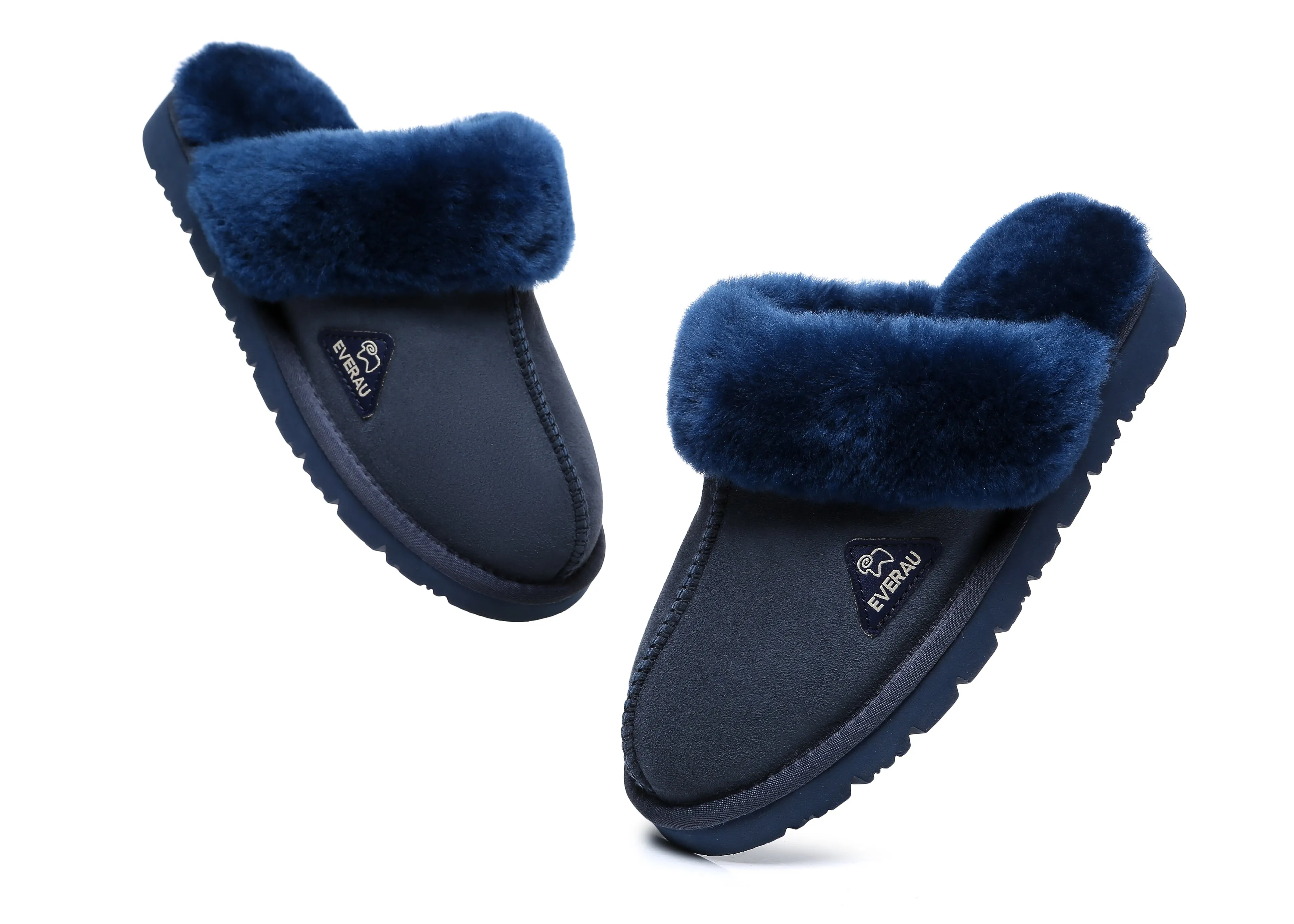 EVERAU® Ugg Premium Sheepskin Slipper Muffin