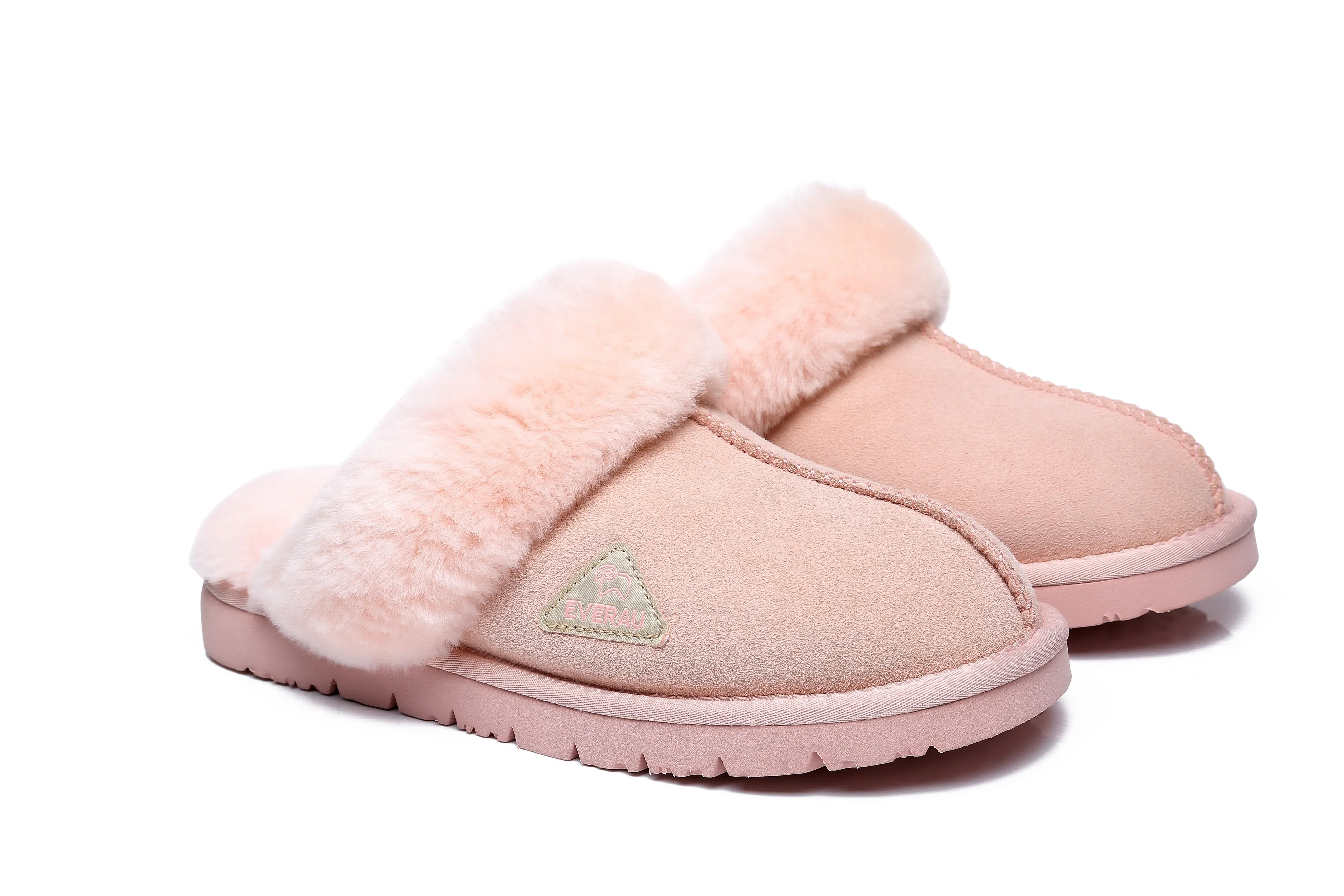 EVERAU® Ugg Premium Sheepskin Slipper Muffin