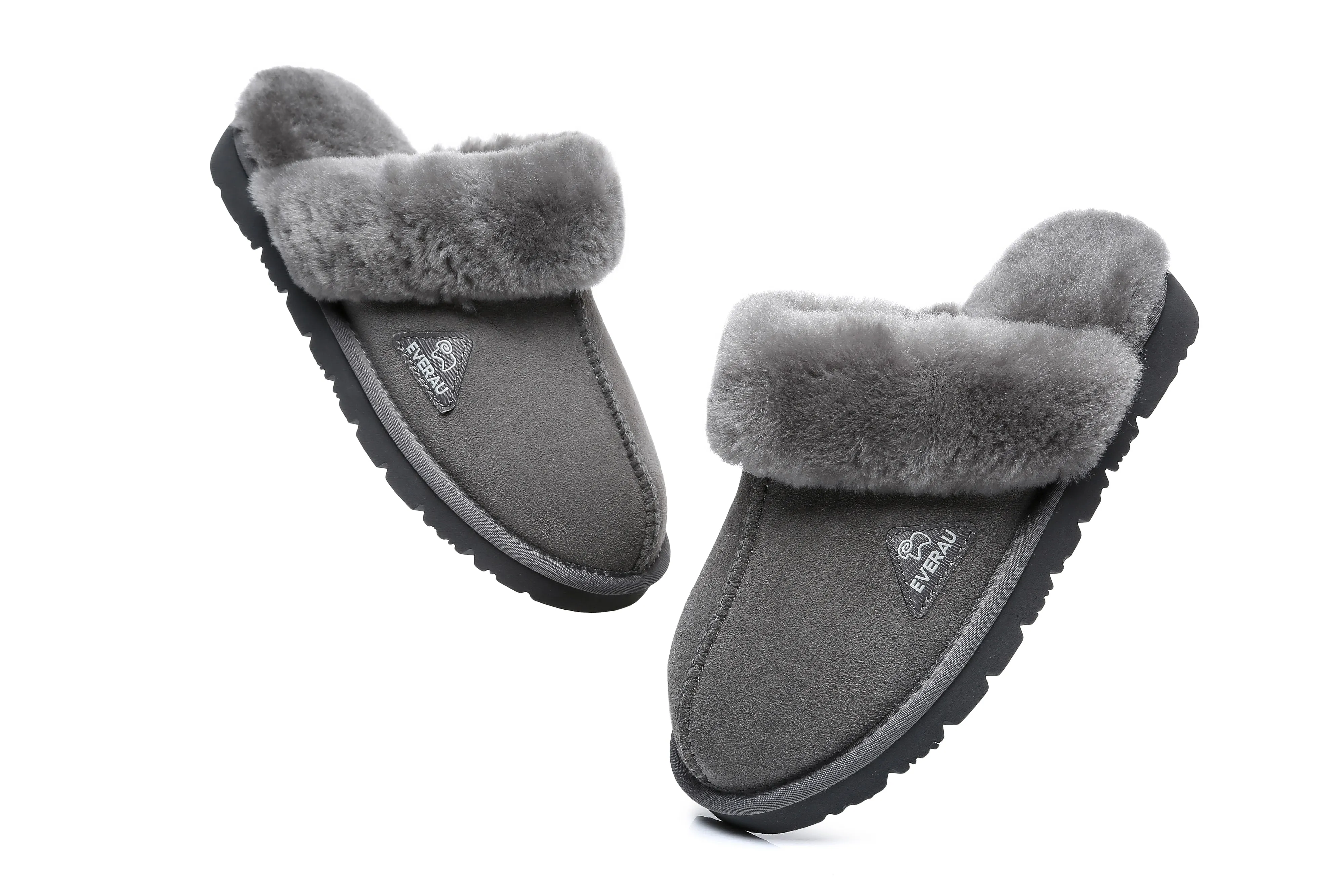 EVERAU® Ugg Premium Sheepskin Slipper Muffin